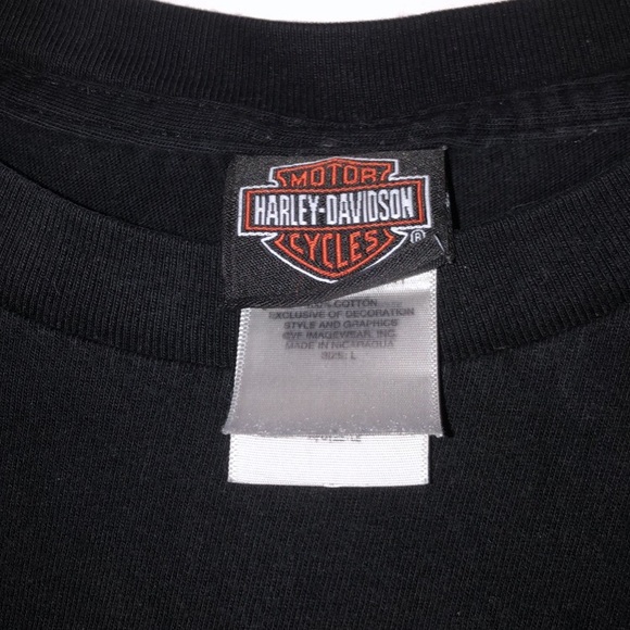 SOLD Vintage Harley Davidson 2012 Movember Shirt - Picture 4 of 6